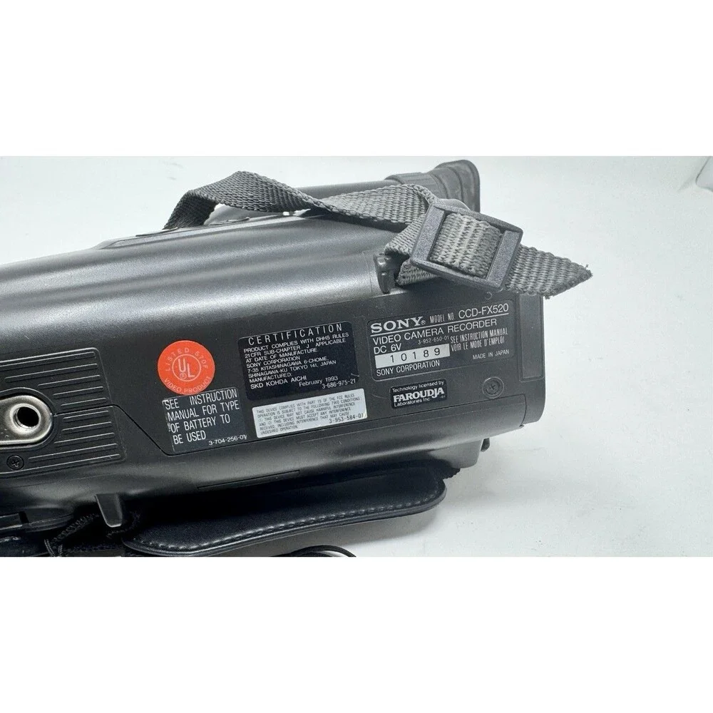 Sony video handycam